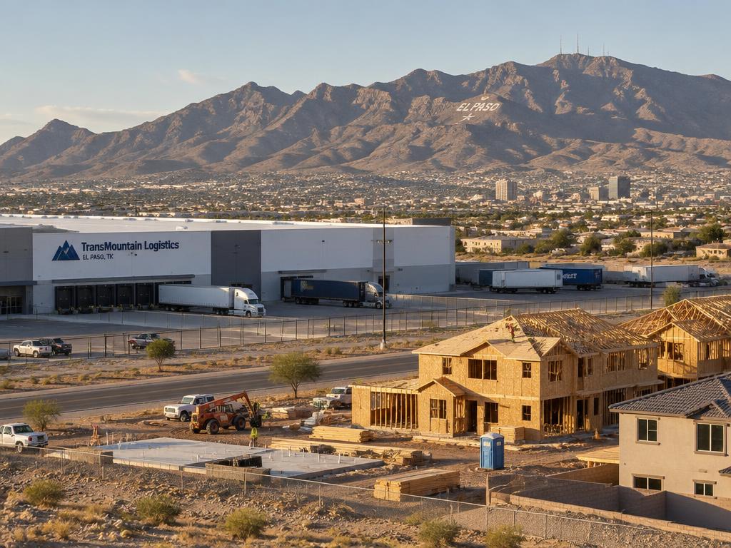 Construction in El Paso, Texas