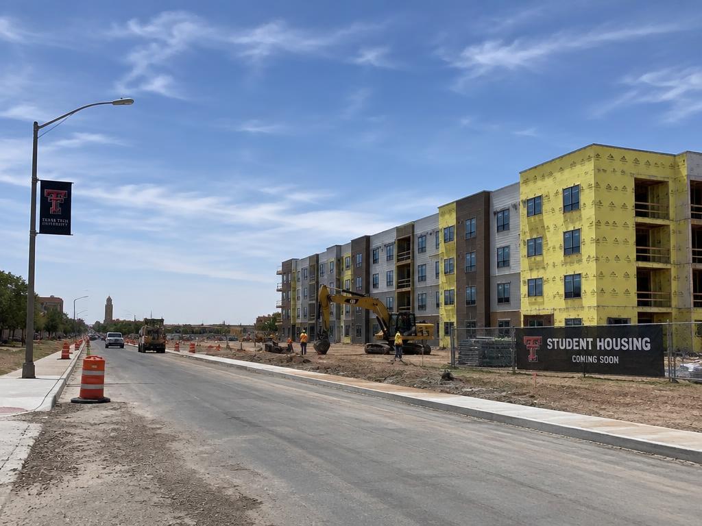 Construction in Lubbock, Texas