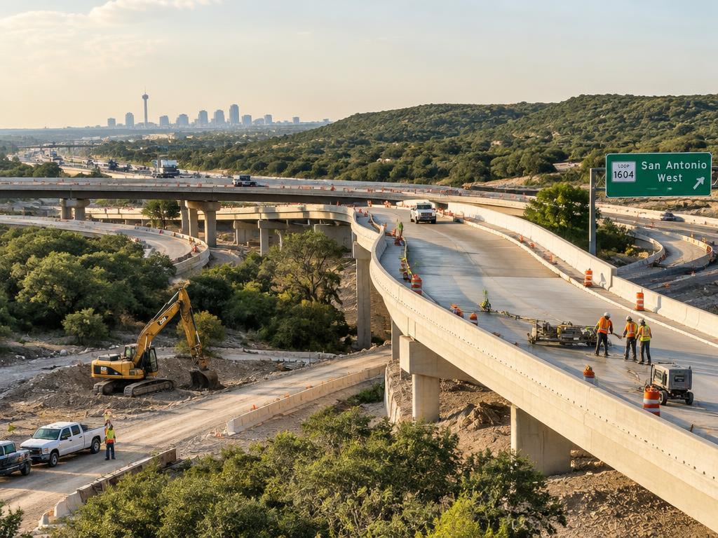 Construction in San Antonio, Texas